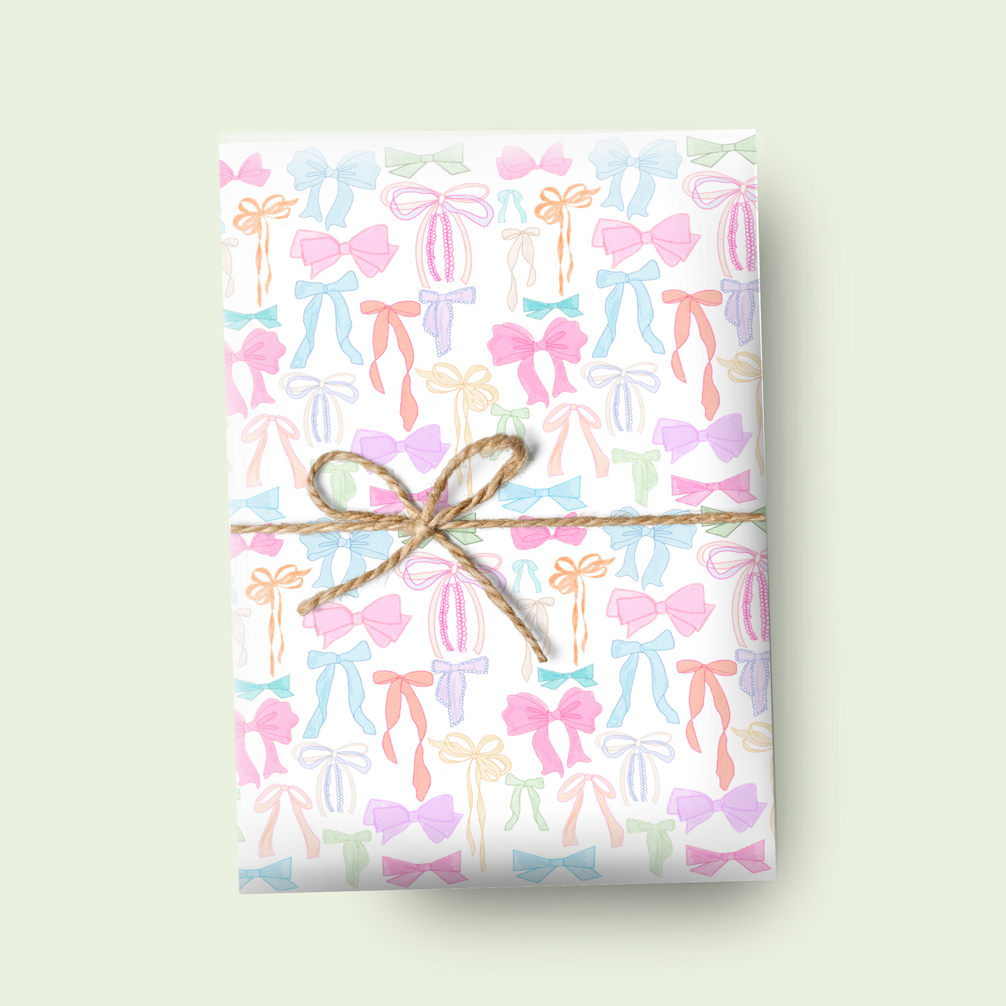 Bow Wrapping Paper