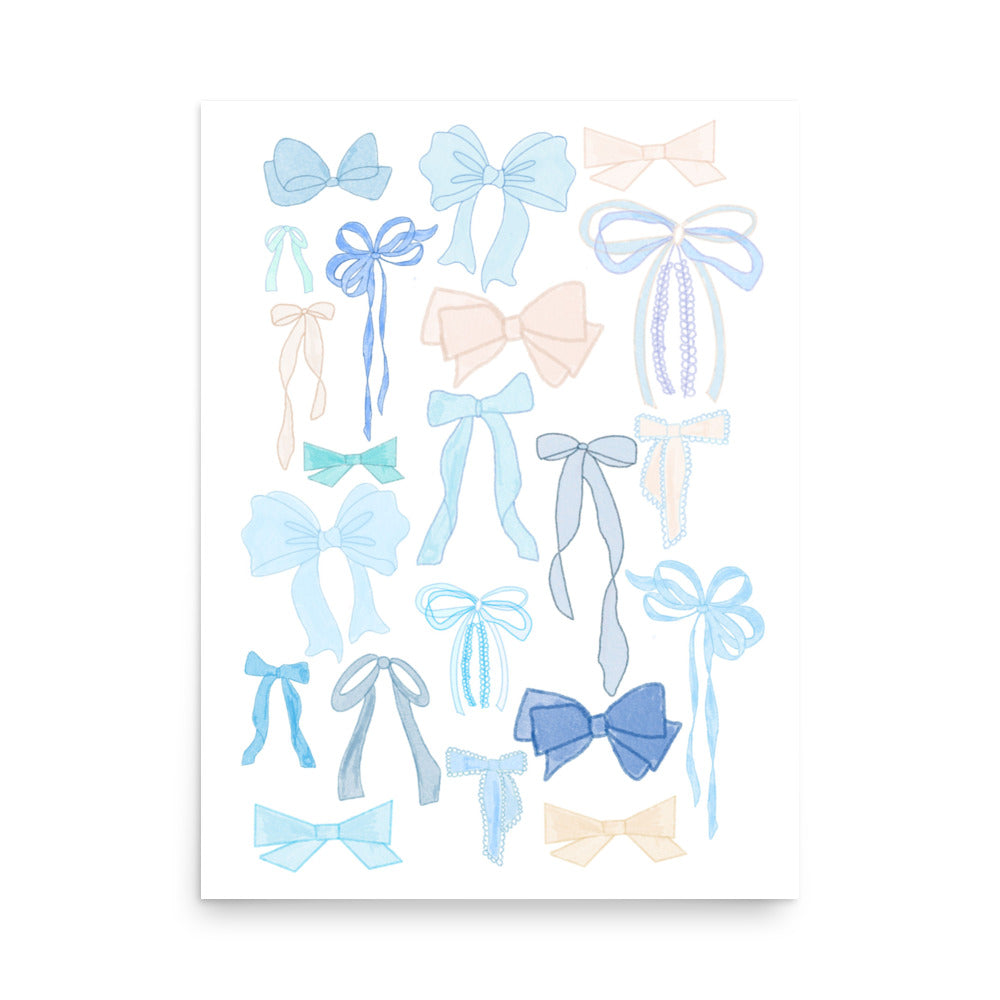 Blue Bows